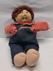 Vintage 1987 Cabbage Patch Doll Long Red Hair  Dirty Coveralls
