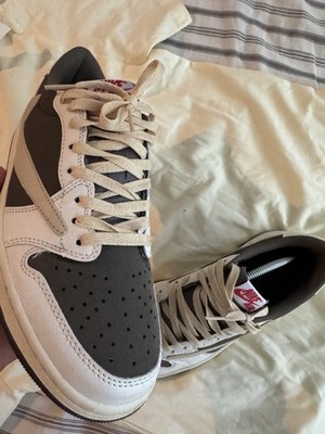 Nike Air Jordan 1 Retro Low OG SP Travis Scott Reverse Mocha Sneaker Gr. 43