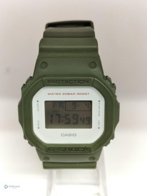 CASIO DW-5600M G-Shock Men's Digital Quartz Watch - Green
