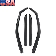 For 09-2018 Dodge Ram Crew Cab 1500 2500 In-Channel Window Visor Sun Rain Guards