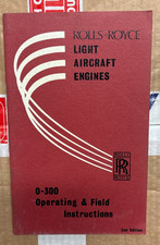 Rolls-Royce 0-300 Light Aircraft Engines by Rolls-Royce Limited