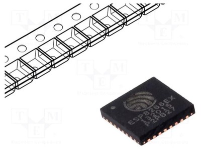 FTP,HTTP,IPv4,TCP,UDP QFN32 SMD 170/56mA 20dBm WiFi IC: SoC