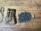 Civil War Relic Round balls musket and pistol & Other Dug Lead In Burlap Bag