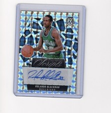 Panini Mosaic Scripts Rolando Blackman #MS-RBD Dallas Mavericks Autograph