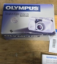 Olympus Stylus Epic Zoom170 35mm Film Camera All-Weather w/ Box 10yr Anniversary