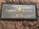 Johnny Walker Black  25 By 12 Framed Poster Excellent Condition — photo 1