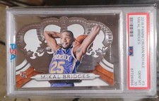 Mikal Bridges 2018 Crown Royale Diecut Psa 10