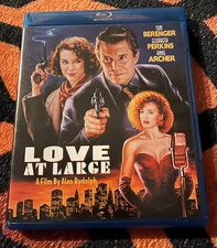 Love At Large BLU-RAY - Tom Berenger & Anne Archer - Like New OOP & RARE Kino