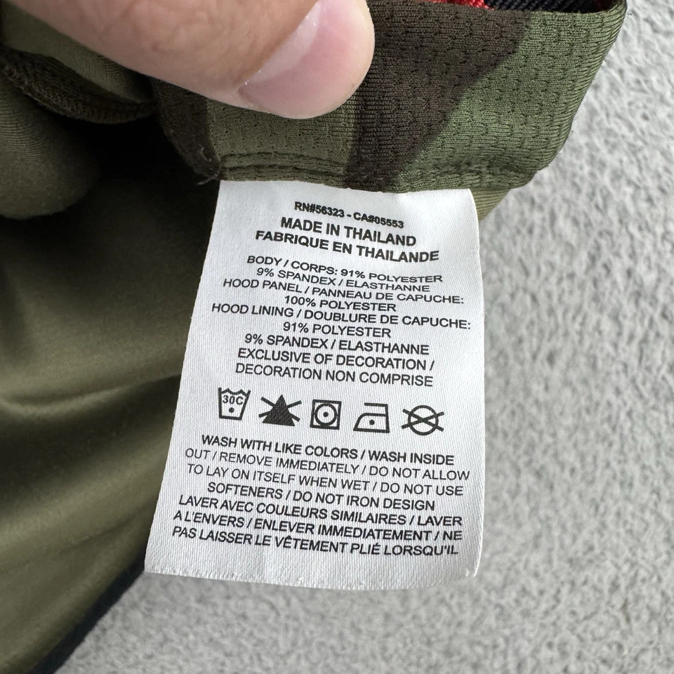 Nike Therma Flex Showtime Printed NBA Basketball Hoodie Mens Xl AT4694-222 Camo - Image 4 of 4