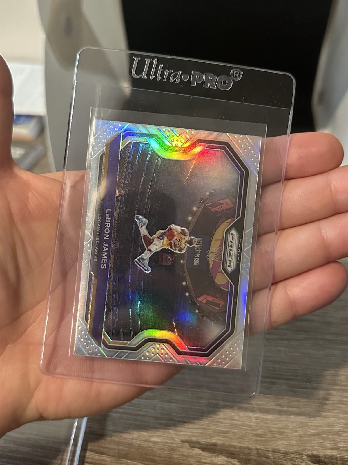 2020-21 Panini Prizm - LeBron James #1 Silver Prizm Kobe Tribute