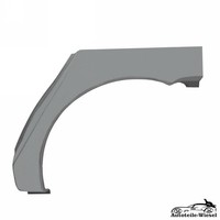 Reparaturblech KotflüGel Hinten FüR Toyota Verzinkt Links Hinten Ab 08.00