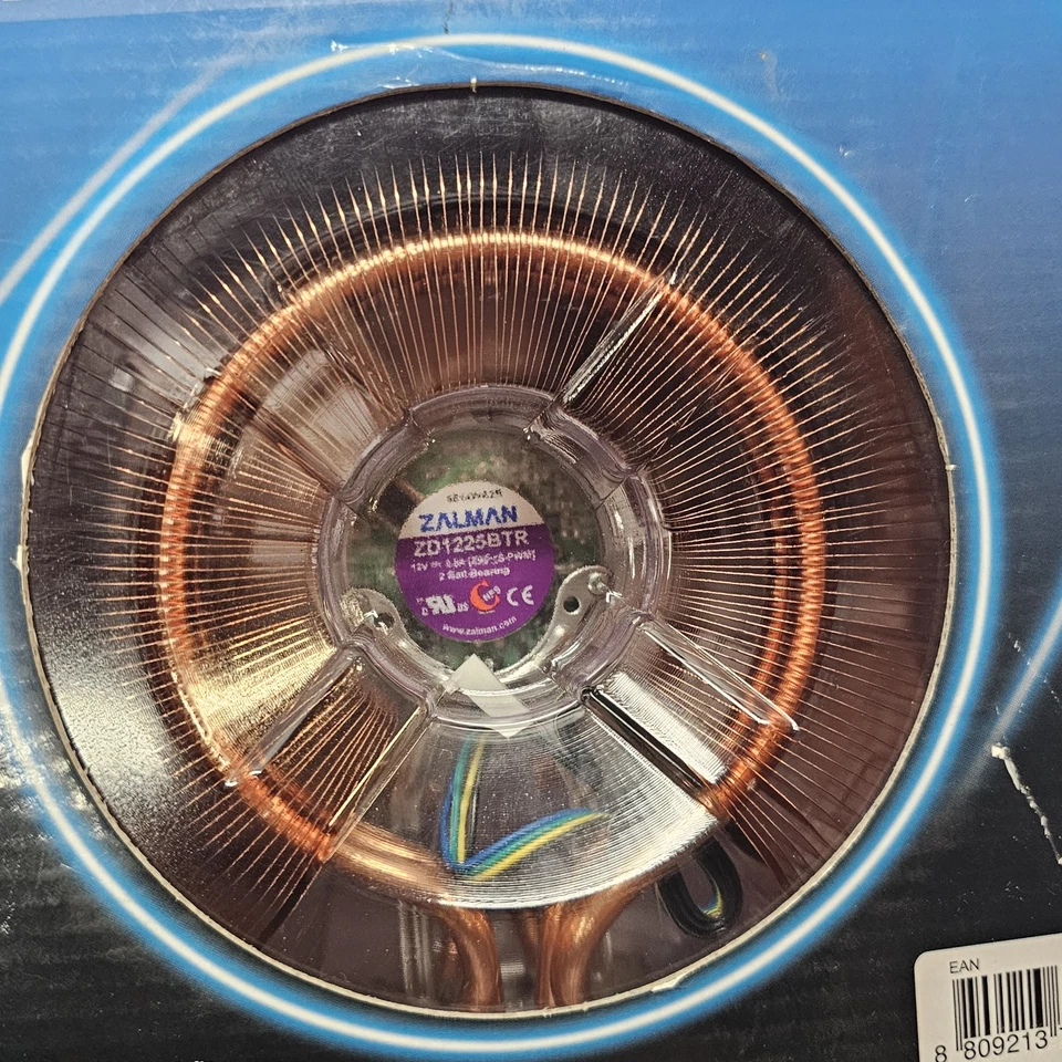 ​Zalman CNPS9900A LED Copper Ultra High Performance CPU Cooler Socket 1156 1366 - Image 3 of 4