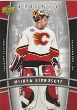 2006 2007 Upper Deck Trilogy Hockey Base Card 14 Miikka Kiprusoff