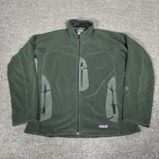 Patagonia Regulator R3 Jacket Womens Medium Polartec Green Fleece 2009