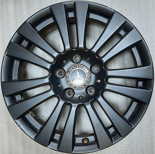 4 original SATZ Mercedes C Klasse 204 Alufelgen 16 Zoll schwarz - Picture 16 of 23