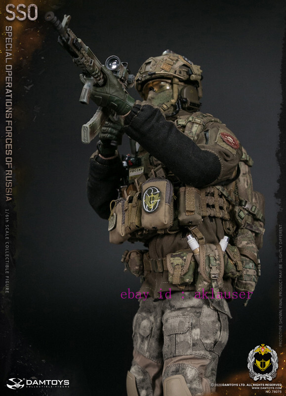 Damtoys Dam78075 1/6 Sso Special Operations Forces Of Russia