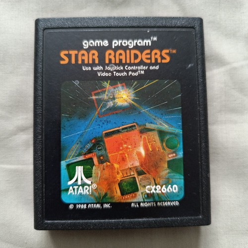 Star Raiders Atari 2600 Game - Picture 1 of 3