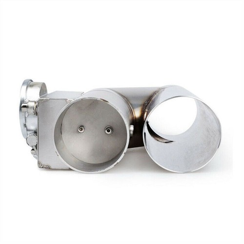 3'' Double Electric Exhaust Y Pipe Single Control Valve Remote Manual Switch - Picture 11 of 13