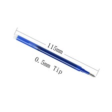 Gel Pen Refill Ink Fits For PILOT FriXion 0.5mm Needle Tip BLS-FR5 Black Ink