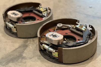 #ad #ad 2 8K Electric Trailer Backing Plate Assembly Brake Fits Dexter 8K Axle LCI $249.79