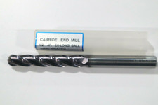 YG-1, 1/2" XL-LONG BALL 4FL CARBIDE ENDMILL, 1/2 x 1/2 x 3 x 6 TiALN