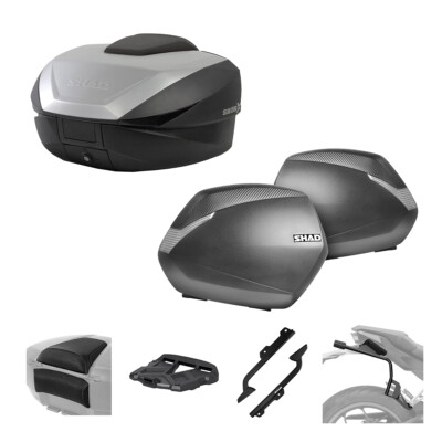 SHAD Trunk Kit SH59X and SH36 3P Suitcases for Honda 750 X-ADV 2017-2020