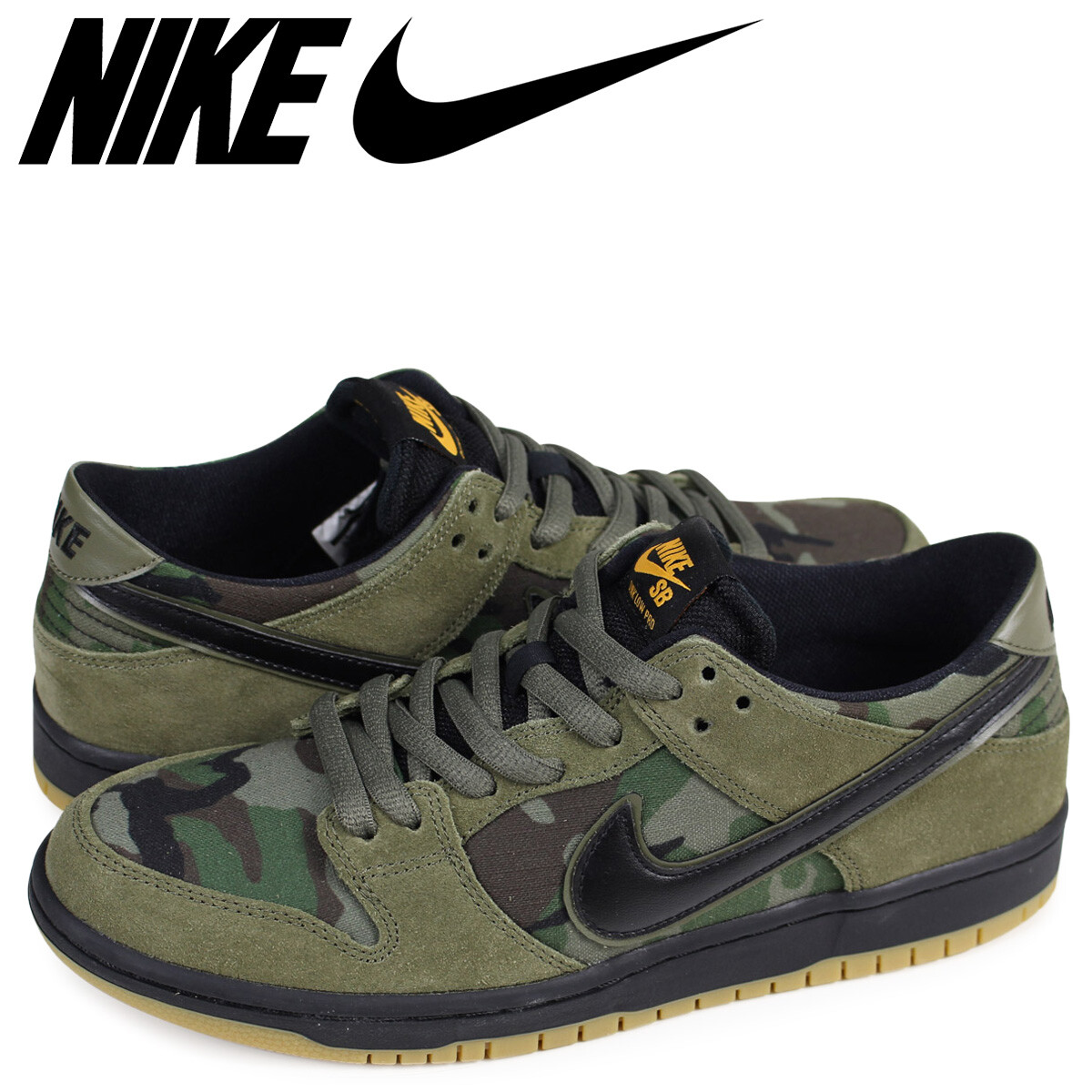 Size UK 13 - Nike Sb Zoom Dunk Low Pro Camo 2017 for sale online | eBay