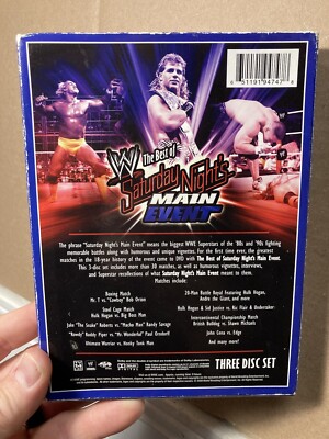 WWE Best Of Saturday Nights Main Event Dvd World Wrestling
