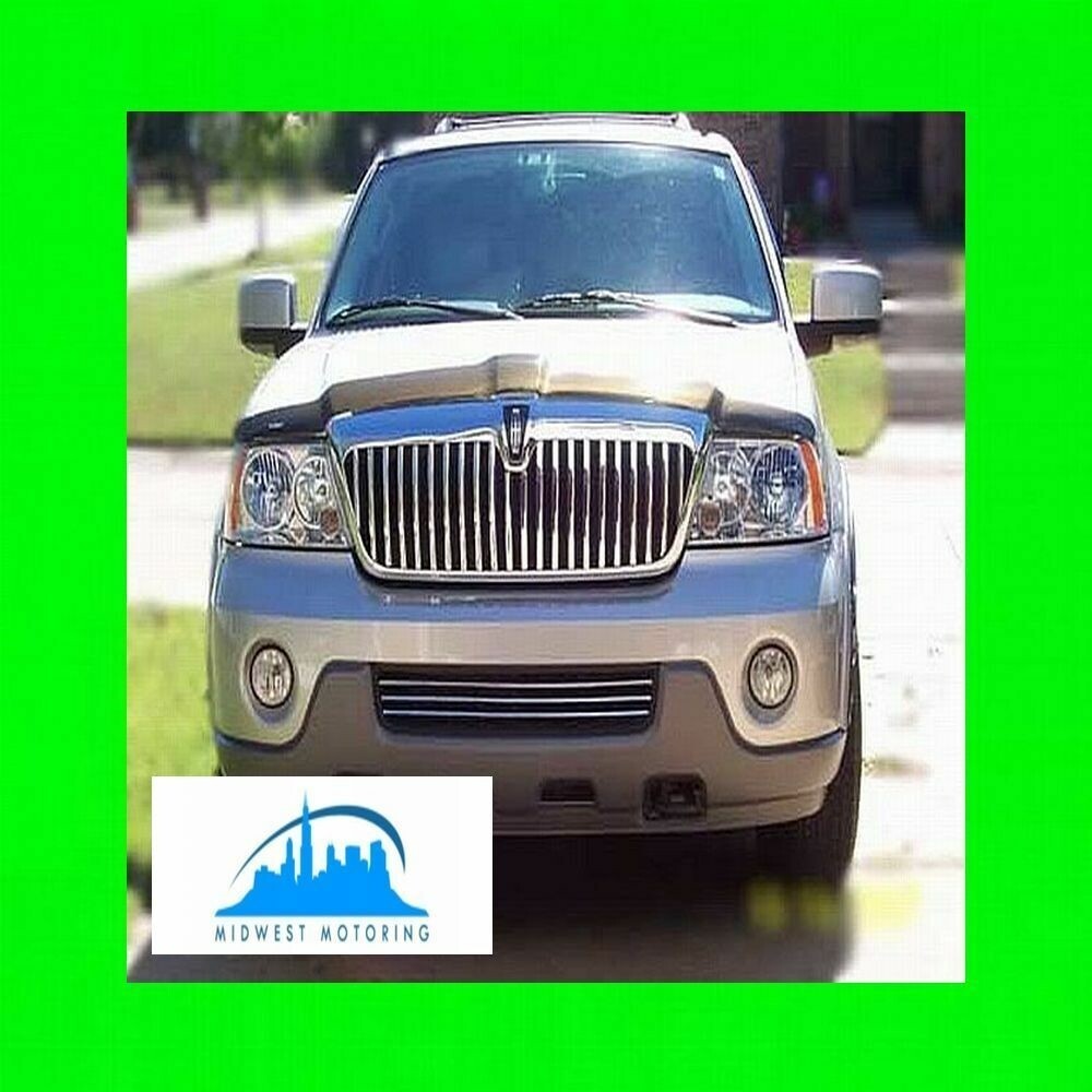2003-2004 LINCOLN NAVIGATOR CHROME TRIM FOR LOWER GRILL GRILLE 5YR