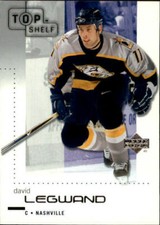 David Legwand 2002-03 UD Top Shelf Hockey #49 Nashville Predators mint shape