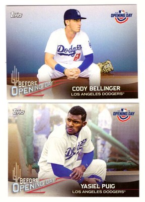 2018 Topps Opening Day Before Opening Day - LOS ANGELES DODGERS 