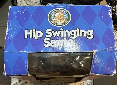 Gemmy Industries Hip Swinging Santa Doesn't Swing For Parts Please