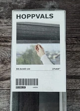 IKEA Darkening Blind Gray Hoppvals window cellular blinds 27x64” NEW