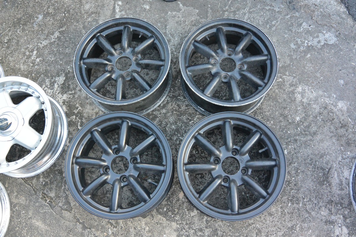 その他 rin JDM Black Racing BR 15