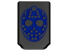 NDZ Springfield Hellcat OSP RDP Magazine Base Plate Aluminum Black Engraved Blue