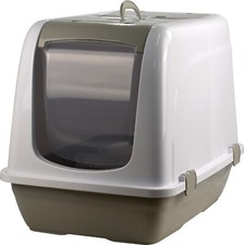Large Cat Litter Box Self Cleaning Pan Drawer Anti-Splashing Cat Potty Tray