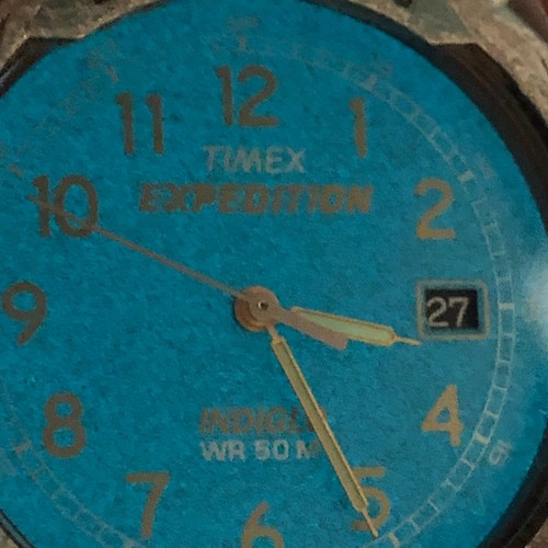 Timex Expedition Men Scout Indiglo Nylon Strap 36mm Quartz Analog Watch 7 1/4" - Picture 12 of 16