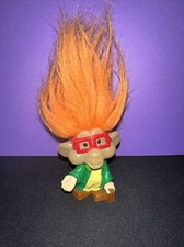Vintage 1993 Burger King Troll Glow In The Dark Orange Hair IQ BK Kids