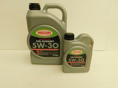 7,82 /l Meguin Megol Fuel Economy SAE 5W-30 6 L Honda Mazda Toyota  ACEA C2 C3