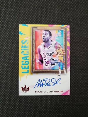 Panini Magic Johnson auto /35 2016 Panini Choice Award Magic