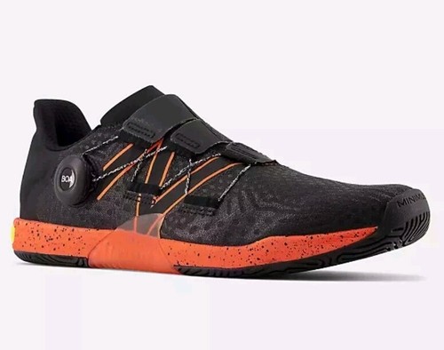 NEW Men's (CHOOSE SZ) NEW BALANCE Minimus GYM TR BOA Black /Orange MXMTRBC1-D. - Picture 2 of 15