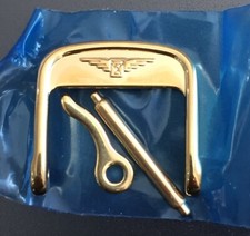 Genuine Longines 12mm Gold Plated Stainless Steel Buckle  Pin L649101650