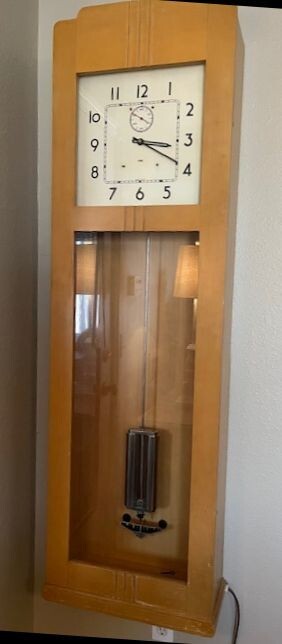 IBM Master Clock Model 25- ORIGINAL CONDITION AND WORKING SCHOOL