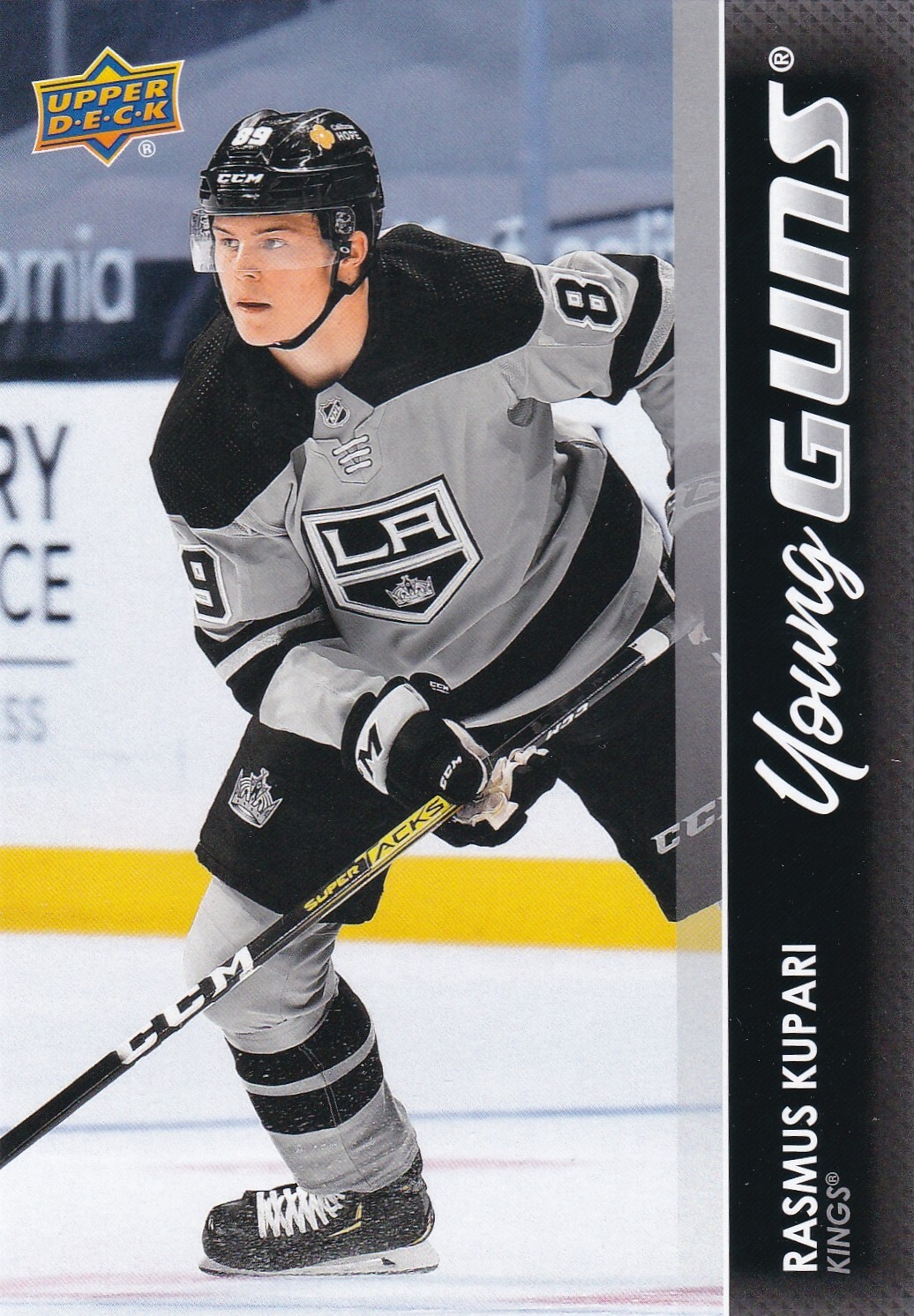 2021-22 Upper Deck Series 2 OVERSIZED /JUMBO Young Guns #242 RASMUS KUPARI