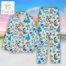 Donald Duck Pajamas Set, Disney Duck Pajamas, Donald Duck Holiday Pajamas, Donal