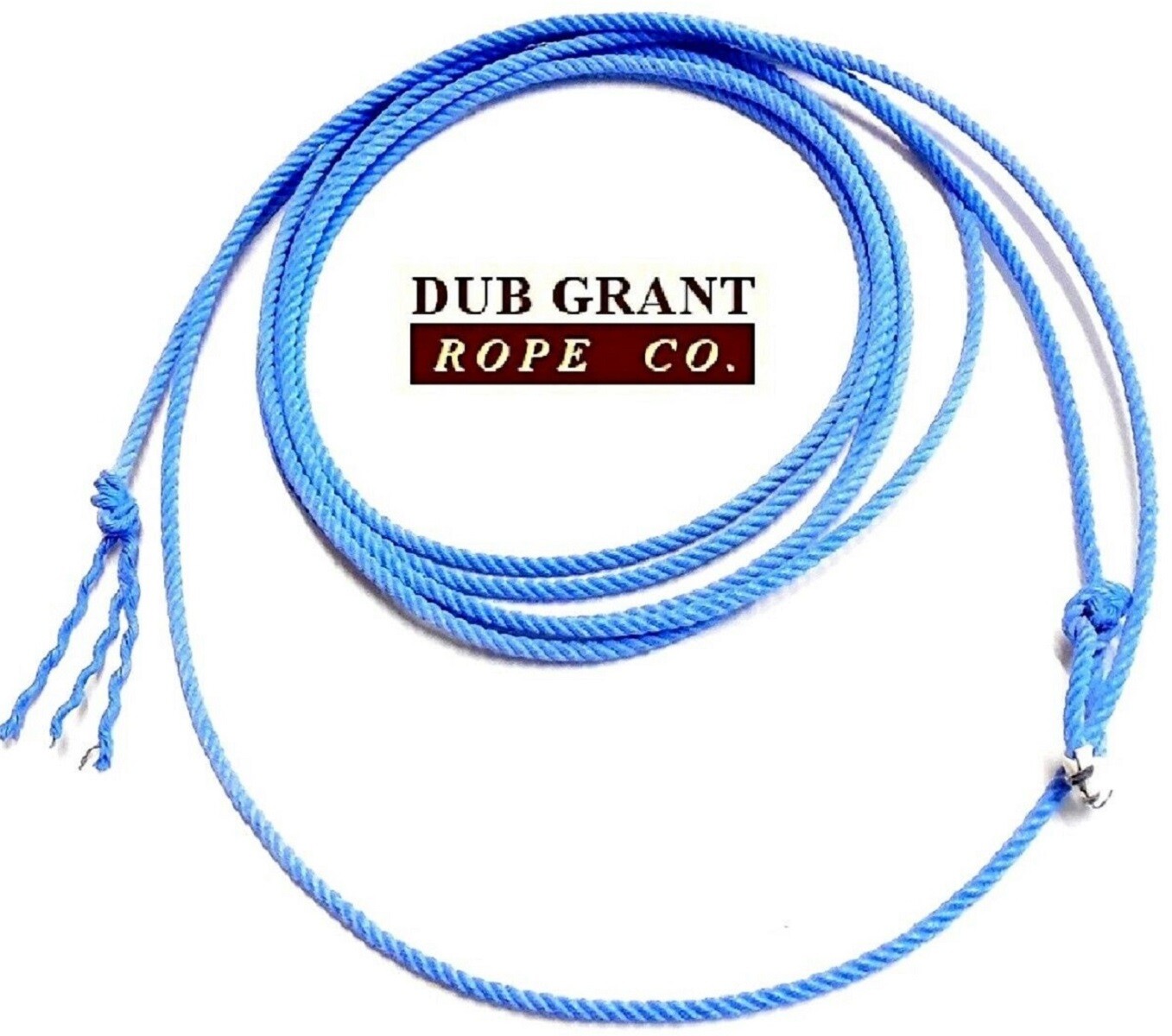Dub Grant 8.0 Kid Poly Calf Rope 22' Premiun Quality Real Lariat Rope