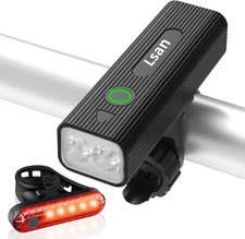 1200 Lumens Rechargeable Bike Lights Bicycle Lights Front and Back for Night