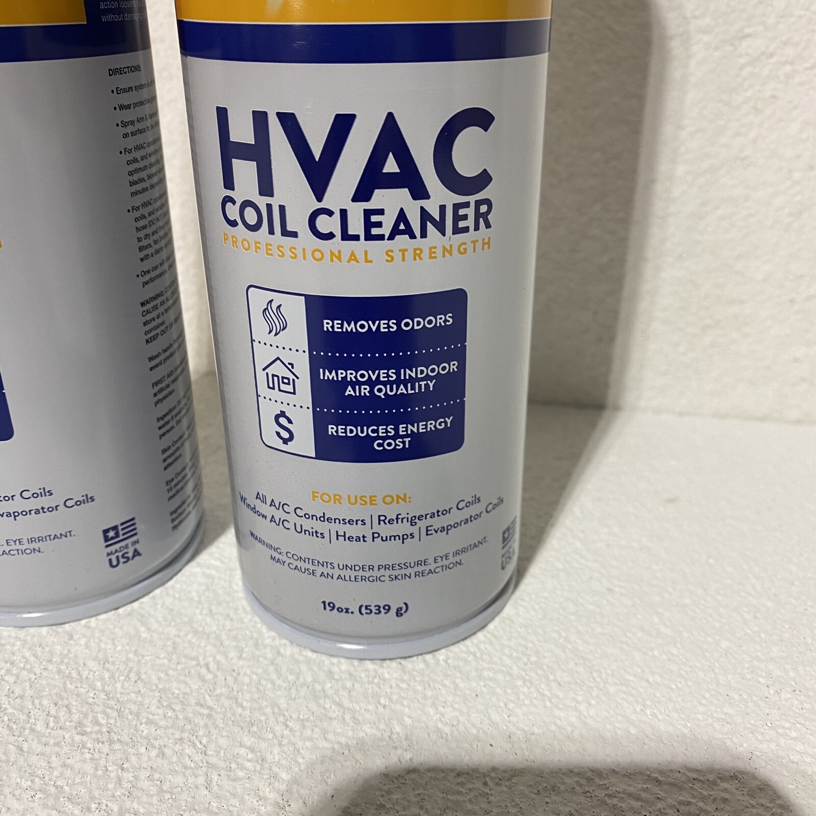 2 Arm & Hammer AC Air Conditioner HVAC Coil Cleaner Spray Evaporator Condensers eBay