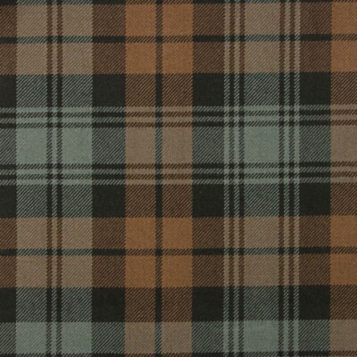 Scottish Highland Black Watch Weather 8 Yards 13Oz Acrylic Wool Tartan Fabric