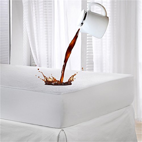 Waterproof Crib Mattress Protector - Terry Towel Mattress Topper -